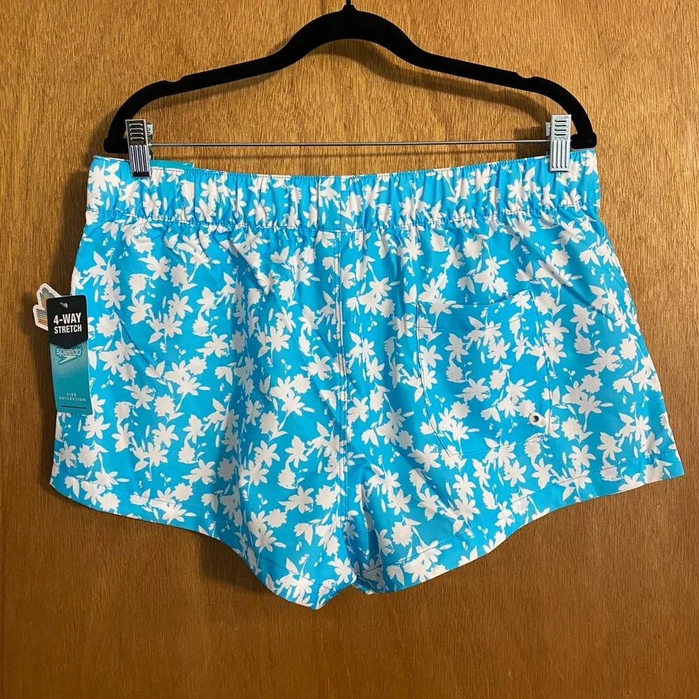 NWT Speedo Vibe Collection Swim Shorts